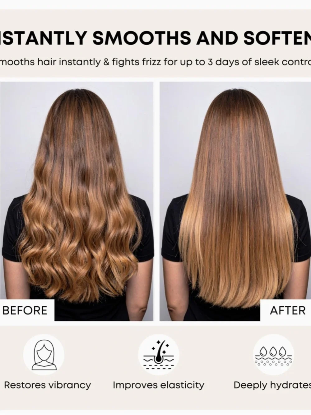 Artègo TOUCH Straight Rules Anti-Frizz Cream Smoothing Leave-In Styling 3.4 oz